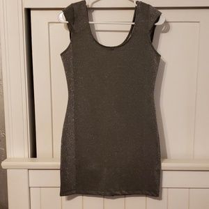 H&M silver dress